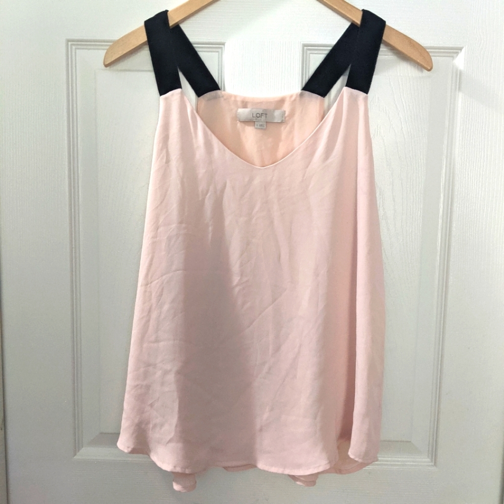 Blush Flowy Tank Top